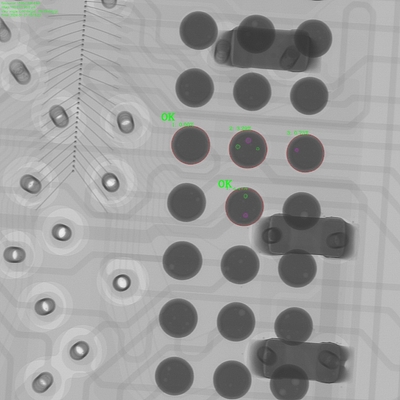 Máquina de rayos X de tubo de tamaño de punto de enfoque de micrones de 130KV Unicomp AX9100 Modelo actualizado AX9100MAX con computadoras duales para la inspección de PCB y BGA