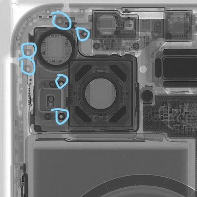 Unicomp AX7900 Máquina de rayos X 2D 2.5D de altas especificaciones para inspección de teléfonos celulares y verificación de grietas