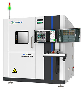 Equipo de inspección de rayos X de microfoco de semiconductores AX8300 Plus de Unicomp