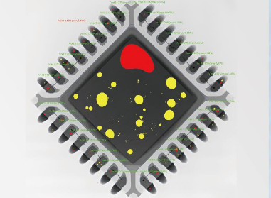 Unicomp Sistema de inspección de análisis de rayos X AX8300VS Multimodo 3D Microfoco