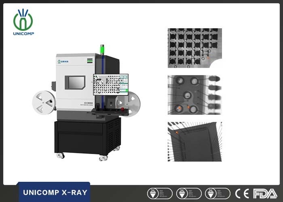 Sistema de inspección multifuncional de escritorio de la radiografía del microfocus CX3000 para la inspección falsa de los componentes electrónicos