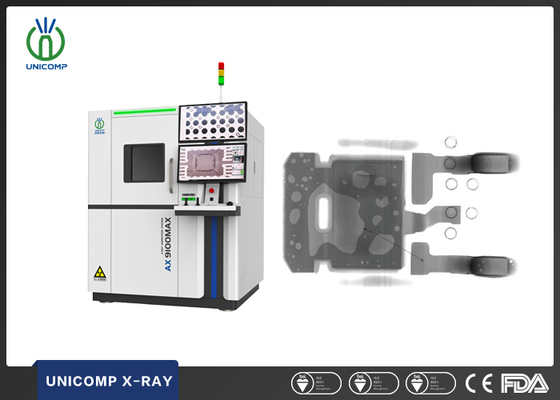 Máquina de rayos X Unicomp AX9100max 2400 kg para la inspección de tubos MOS