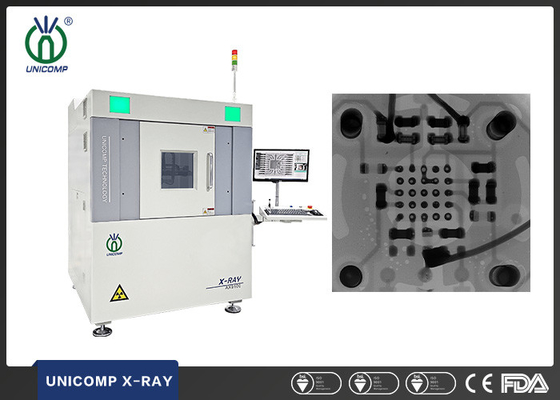 Tubo del cierre de AX9100 Unicomp X Ray Machine 130kV para PCBA BGA QFN que suelda el control vacío