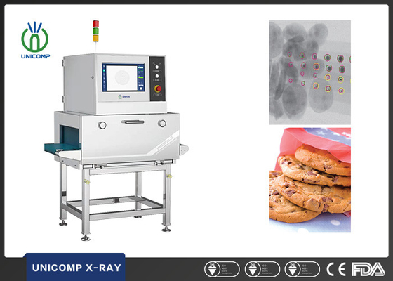 Inspección en línea en tiempo real de la calidad de X que embala Ray Inspection Machine For Food