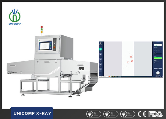 Rechazo Rate For Food Safety de la comida X Ray Inspection Equipment el 99% de Unicomp alto