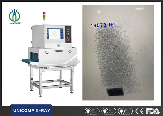 Máquina automática completa de detección de materia extraña X Ray con sistema de rechazo opcional