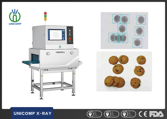 Análisis de alimentos del paquete de X Ray Detection Equipment For Dry con el rechazador auto