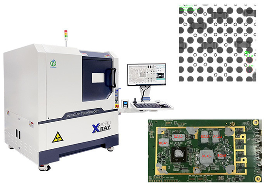 Máquina de rayos X de alta penetración Unicomp AX7900 para inspección de placas de circuitos impresos
