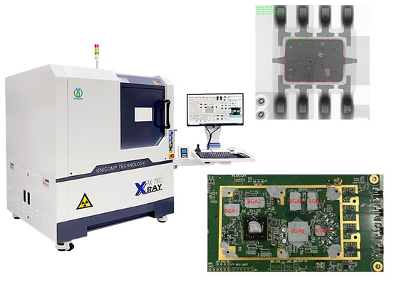 máquina de radiografía off-line del PWB 90kV Unicomp AX7900 para las bolas que sueldan de IC y de BGA