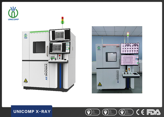 Sistema de rayos X Unicomp AX9100max para la inspección de defectos internos de los componentes electrónicos