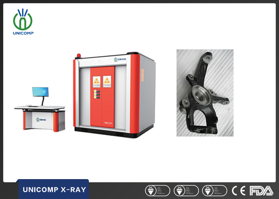 Máquina de inspección porosa de rayos X de alta precisión Unicomp UNC320 para defectos de fundición de nudillos Inspección de programa CNC