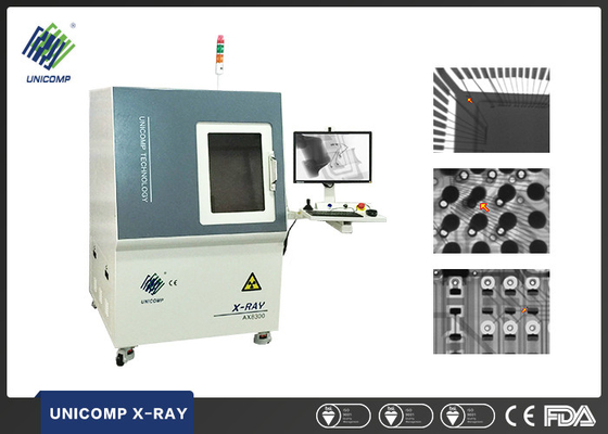 Detector AX8300 de Unicomp X Ray del alto rendimiento para los componentes de la electrónica del cable de SMD
