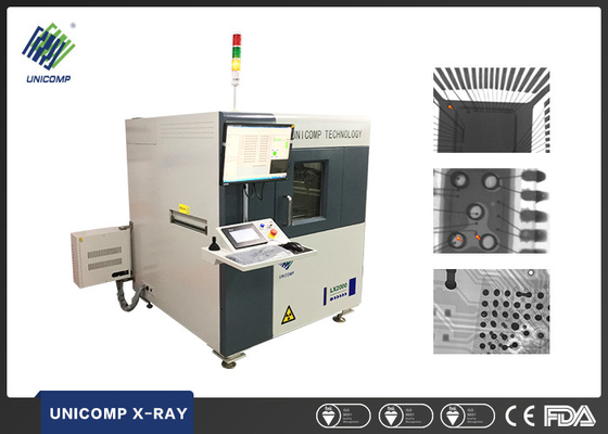 Consumo de energía del sistema de inspección 2kW de la máquina de radiografía de la electrónica del taller LX2000