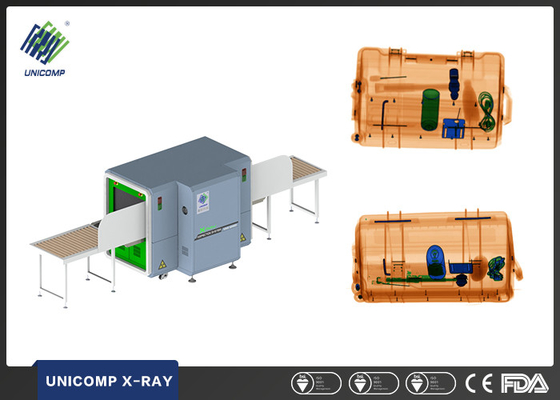 La exhibición multi dual de la energía del escáner UNX6040D de la seguridad del espectador X Ray detecta automáticamente