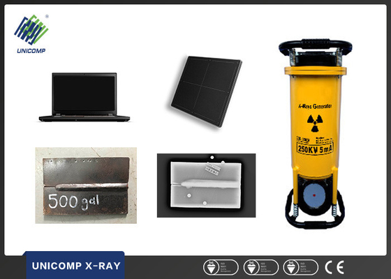 Detector del defecto del NDT X Ray, tubería ligera del metal que suelda con autógena la máquina de X Ray