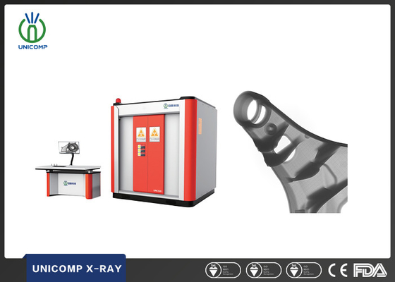 225KV Voltado Unicomp UNC320 Rayos X para detección de defectos internos de los soportes de los automóviles 7500kg Peso de la máquina