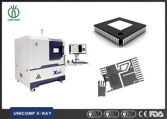 Máquina de rayos X de alta resolución de 5 micrones 90kv Unicomp AX7900 con tubo de cinco micrones para pruebas PCBA