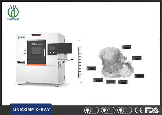 Detección de defectos internos en las partes del motor del automóvil con UNCT3100