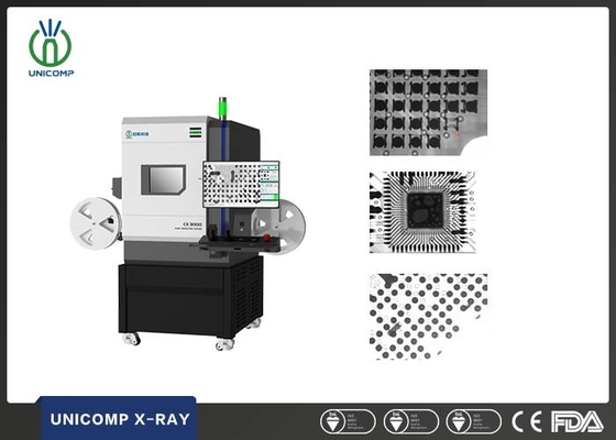 Reforzador micro de la máquina FPD de la mesa X Ray del foco de PCBA, cobertura de la radiografía de 48m m x de 54m m