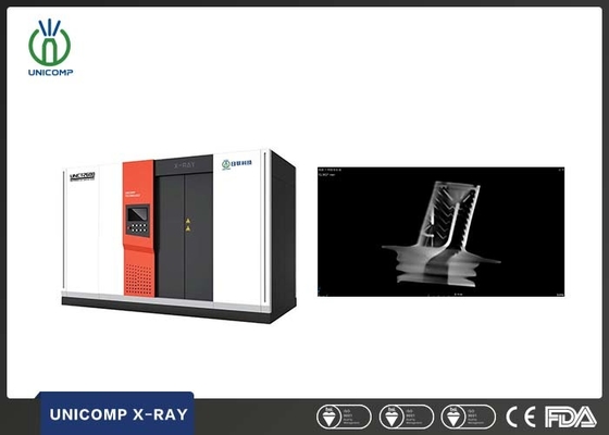 Máquina de rayos X CT de microfoco UNCT2600 225KV de Unicomp para inspección aeroespacial