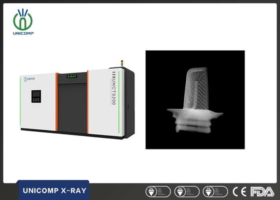 Sistema de TC industrial UNCT3200 320kV de Unicomp para inspección de calidad NDT