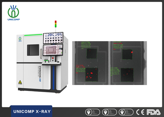Máquina de rayos X Unicomp AX9100max 130kV 65W para inspección de IGBT
