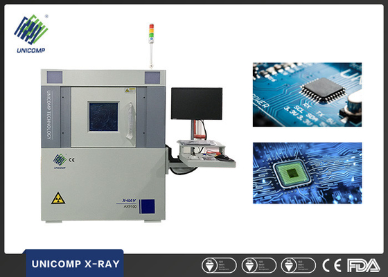 2.5D que titula la rotación 360° de la máquina 40W de la electrónica X Ray con el movimiento de 6 AXIS