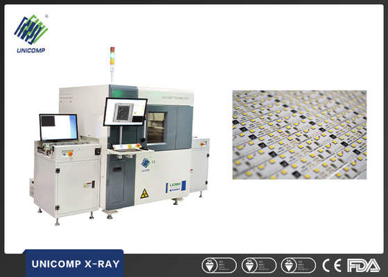 bombillas de 2kW LED X Ray que examina voltaje de tubo de la máquina 130KV con en la línea modo