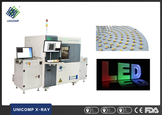 Los vacíos de soldadura en línea de la electrónica X Ray Screening Machine LED estropean 2kW