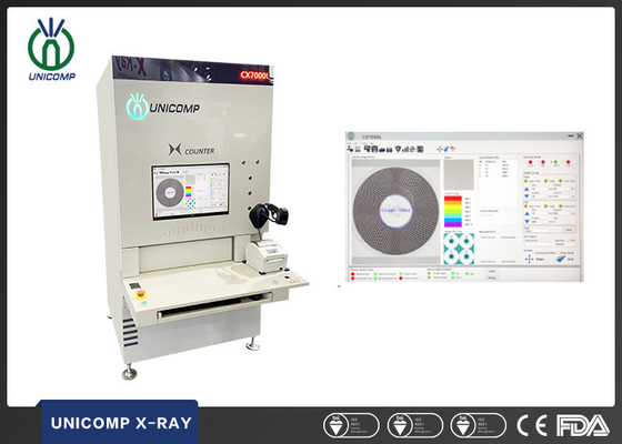 Monitor LCD del túnel de Unicomp SMD PCBA X Ray Chip Counter 440m m