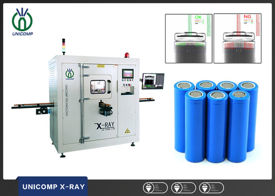Batería cilíndrica de 4KW Unicomp X Ray Detection Machine 18650