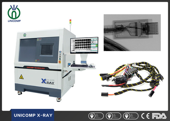 detector de alta resolución de 5um 90KV Unicomp X Ray FPD para el arnés de cable