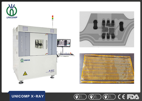 Unicomp AX9100 X Ray Machine SMT PCBA BGA LED QFN que suelda la medida vacía