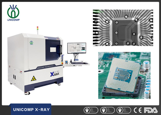 La inspección interna de la calidad del marco de la ventaja del chipset por Unicomp 5um cerró el tubo AX7900 X Ray Machine