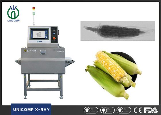 Sistema de la radiografía de UNX 4015 para la detección vegetal de las materias extranjeras de las bolas de masa hervida de las aves de corral del caramelo de la gamba