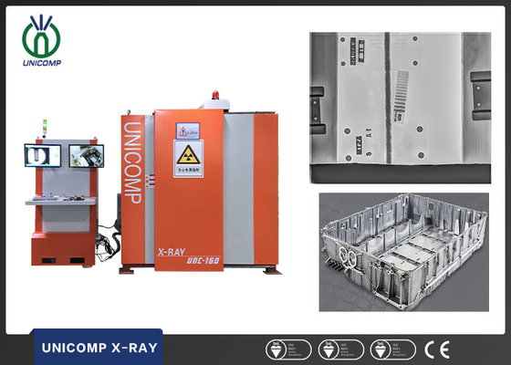Máquina de radiografía de Unicomp UMC160 NDT con el robot que dirige para el det de los defectos de los defectos de la soldadura de la vivienda del bastidor de aluminio de la batería de litio