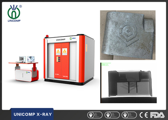 Calidad automotriz del lanzamiento de aluminio que comprueba por la máquina de radiografía de Unicomp UNC160 NDT