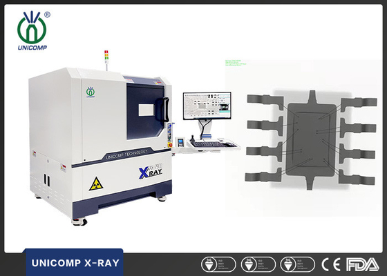 Sistema de la radiografía del microfocus de 90KV 5um con FPD de alta resolución para la comprobación del vacío de PCBA que suelda BGA