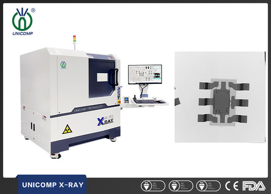 Sistema de la radiografía del tubo AX7900 del cierre de Unicomp con FPD que inclina la visión para la inspección de la calidad del cable y de los alambres de SMT EL ccsme BGA IC